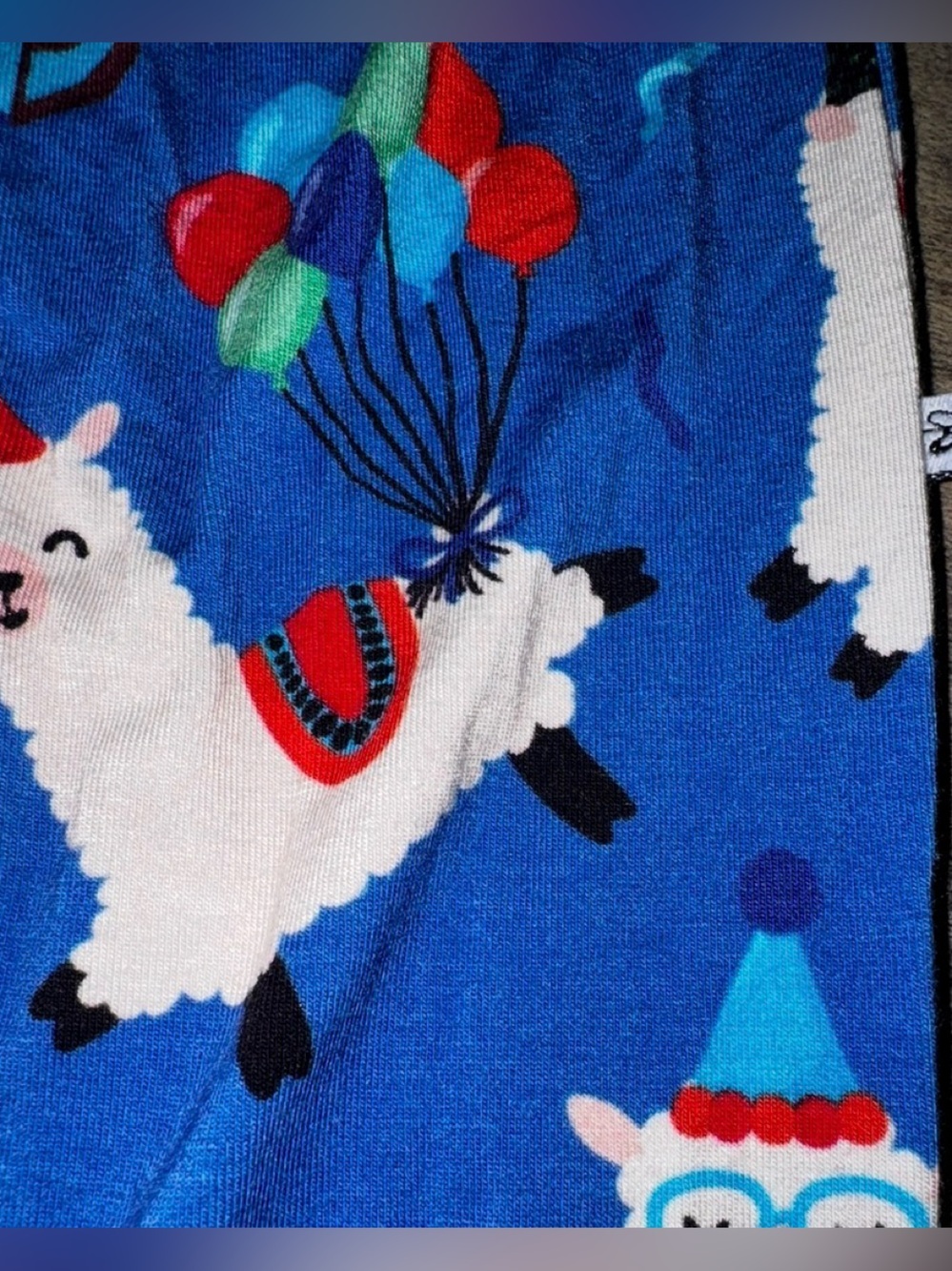 Birdie Bean Birthday Llama Party Convertible Footie Bamboo 3T - Picture 11 of 12